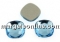 Swarovski, cabochon cushion, aquamarine, 10mm - x2
