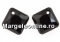Swarovski, Princess cut pendant, light colorado topaz, 16mm - x1