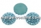 Swarovski, cabochon, light siam shimmer, 6mm - x4