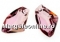 Swarovski, pandantiv galactic vertical, crystal, 19mm - x1