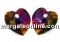 Swarovski, pandantiv inima, vitrail medium, 14.5mm - x1