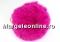 Breloc, maxi puf, roz, 9cm - x1