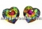 Swarovski, pandantiv inima, vitrail medium, 14.5mm - x1