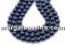 Preciosa pearl, dark blue, 8mm - x50