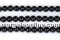Margele onix negru, rotund, 3.5mm