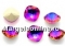 Ideal crystals, fancy square, neon blue, 12mm - x2