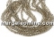 Crystal bead string, faceted biconical, iridescent purple, 4mm