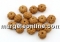 Green goldstone, round, 4.3mm