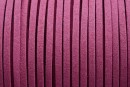 Snur faux suede, mov, 3mm - x5m
