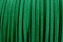 Snur faux suede, verde crud, 3mm - x5m
