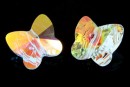Swarovski, fluture, aurore boreale, 8mm - x2