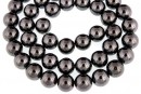 Margele hematit, round, 8mm