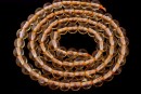 Margele citrin, rotund, 5mm
