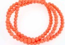 Margele rasina sintetica, frez, rotund, 3mm