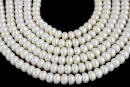 Freshwater Pearls - 6.5x3.5mm, white