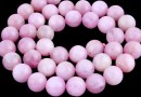 Margele Kunzit roz, A+ grade, natural, rotund, 8.5mm