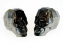 Swarovski, margele craniu, silver night, 19x21mm - x1