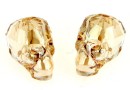 Swarovski, margele craniu, golden shadow, 15x13mm - x1