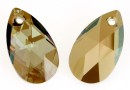 Swarovski, pandantiv picatura, bronze shade, 16mm - x1