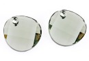 Swarovski, pandantiv twist, black diamond, 18mm - x1