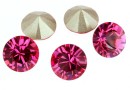 Swarovski, chaton PP10, fuchsia, 1.6mm - x20