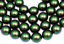 Perle Swarovski, scarabaeus green, 3mm - x100