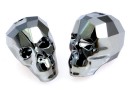 Swarovski, margele craniu, light chrome, 19x21mm - x1