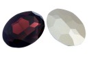 Swarovski, rivoli cabochon burgundy, 30mm - x1