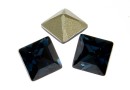 Swarovski, fancy chaton Square, montana, 3mm - x10