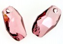 Swarovski, pandantiv Meteor, antique pink, 28mm - x1