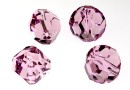 Swarovski, margele graphic cub, light amethyst, 8mm - x1