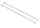 Pandantiv serpisor, argint 925 placat cu rodiu, 50mm - x2