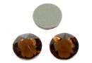 Swarovski, cabochon SS30, smoked topaz, 6mm - x4