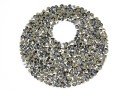 Swarovski, pand. fine rocks, mettalic light gold, 40mm - x1