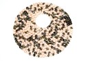 Swarovski, pand. fine rocks, peach gold, 40mm - x1