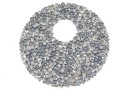 Swarovski, pand. fine rocks, chrome matt, 40mm - x1