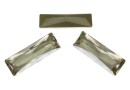 Swarovski, fancy rivoli, silver shade, 24x8mm - x1