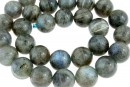 Labradorite, round, 8mm