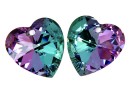 Swarovski, pandantiv inima, vitrail light, 28mm - x1