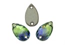 Swarovski, link picatura, provence lavander-chrysolite, 12x7mm - x1