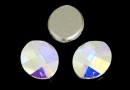 Swarovski, cabochon frunza, aurore boreale, 14x10mm - x1