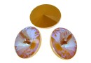 Swarovski, fancy oval, ochre DeLite, 8x6mm - x4