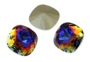 Swarovski, fancy square, meridian blue, 10mm - x1