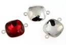 Baza link placat cu rodiu pt Swarovski 4483 de 10mm - x1