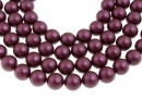 Swarovski pearl, elderberry, 4mm - x100