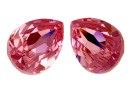 Swarovski, fancy picatura, rose, 4x2.9mm - x4