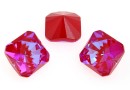 Swarovski, fancy Kaleidoscope, Royal Red DeLite, 6mm - x2