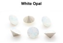 Preciosa chaton SS34, white opal, 7mm - x4