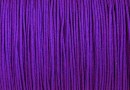 Snur matase pentru bratari, mov indigo, 1mm - x5m