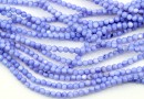 Margele sidef bleu ciel, rotund, 4mm